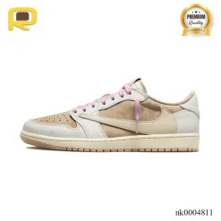 Alternative view of Travis Scott x AJ 1 Low OG Brown Shy Shoes Sneakers – nk0004811