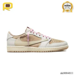 Travis Scott x AJ 1 Low OG Brown Shy Shoes Sneakers – nk0004811