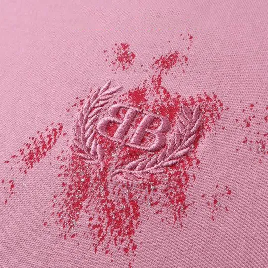 BLCG Scratch Embroidered Logo T-shirt - BLCG0059 - Image 17