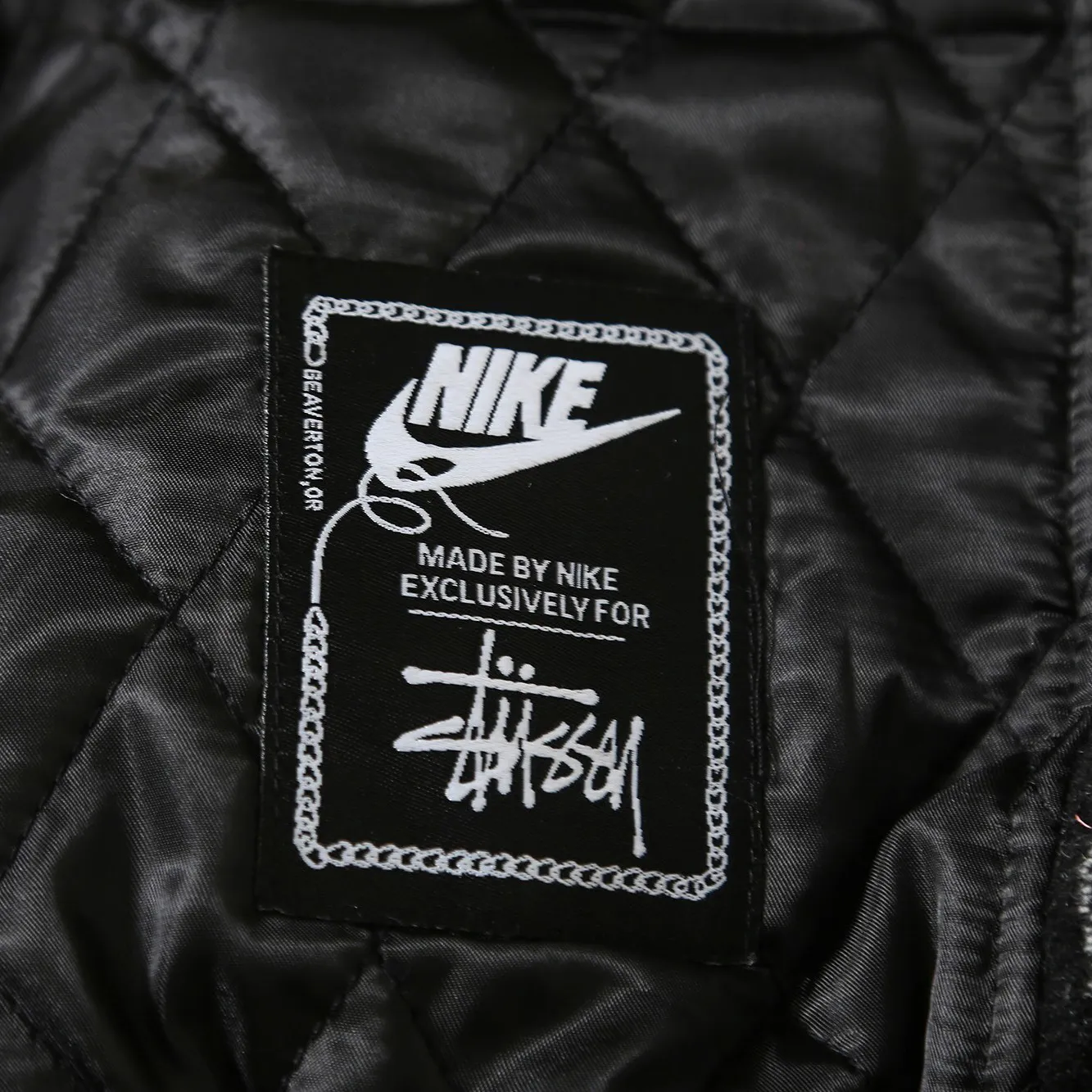 NK x Stussy Striped Wool Jacket - NK0013 - Image 7