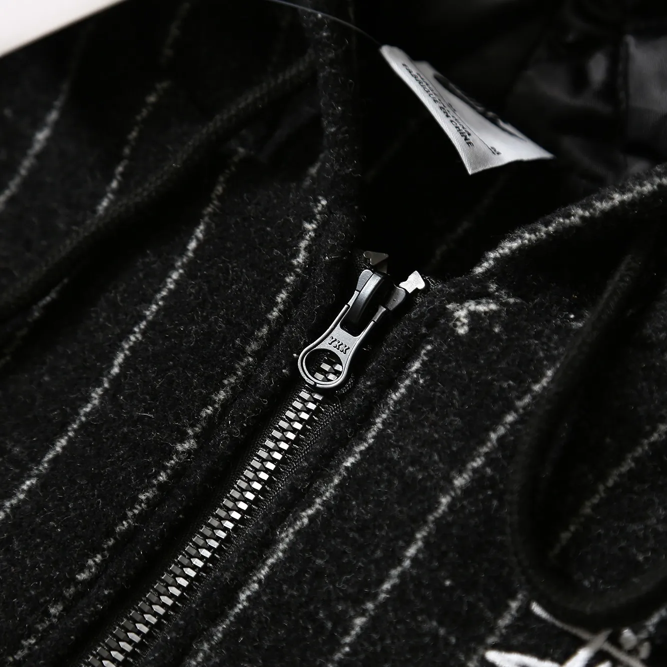 NK x Stussy Striped Wool Jacket - NK0013 - Image 12