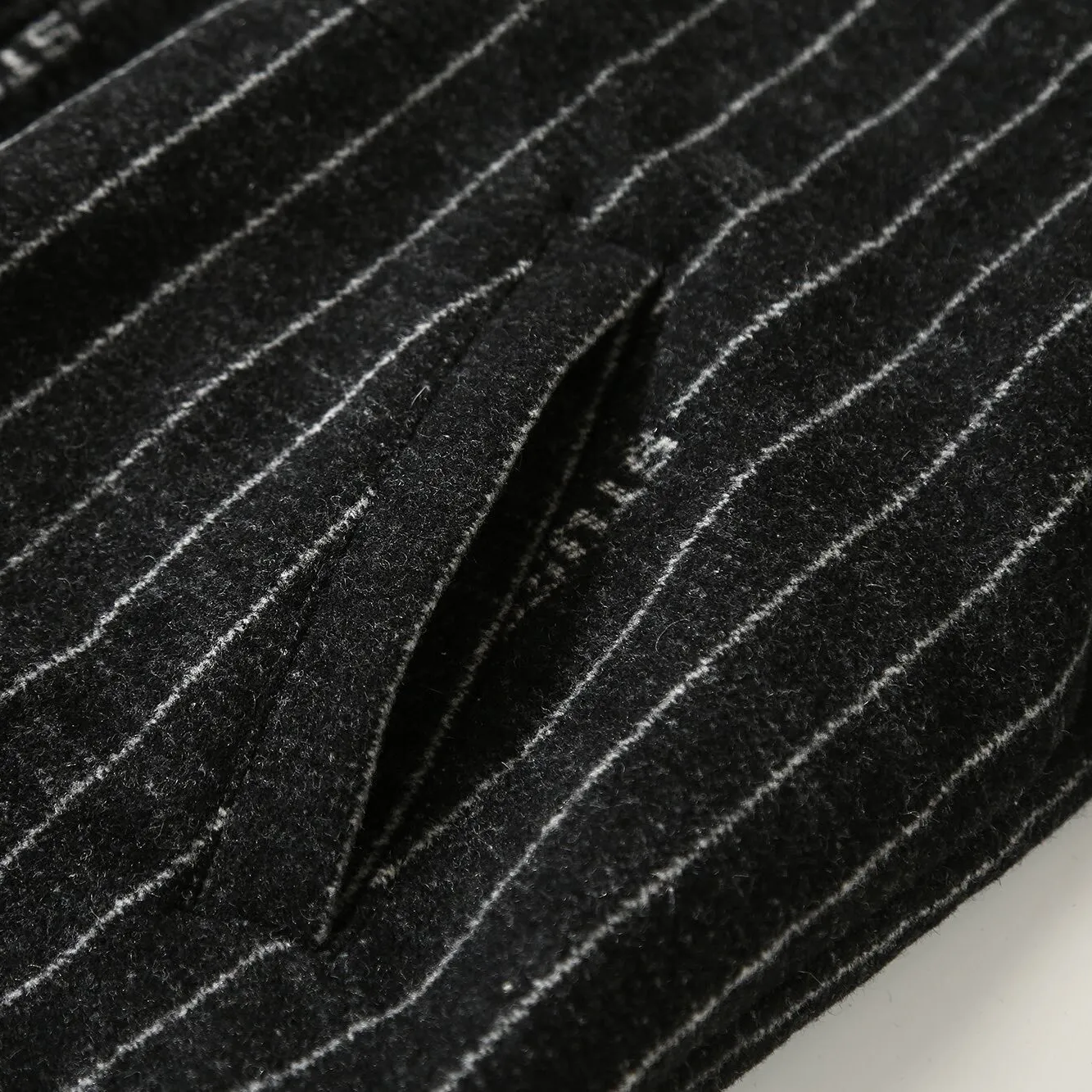 NK x Stussy Striped Wool Jacket - NK0013 - Image 14