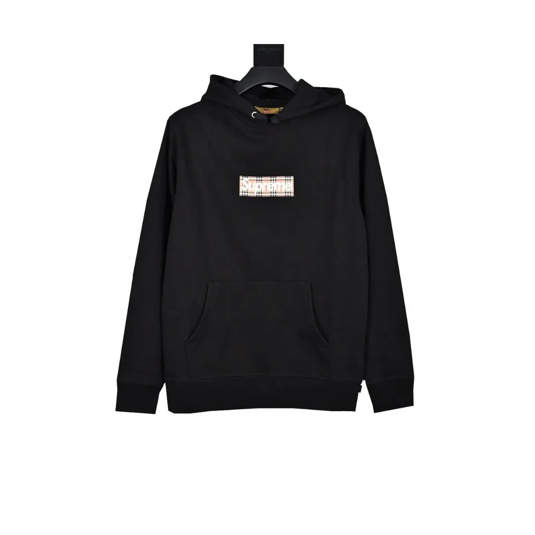 SUP x BUR Box Logo Hoodie - SUP0056