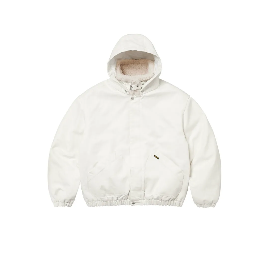 SUP Faux Shearling Lined Bomber Jacket - SUP0073 - Image 5