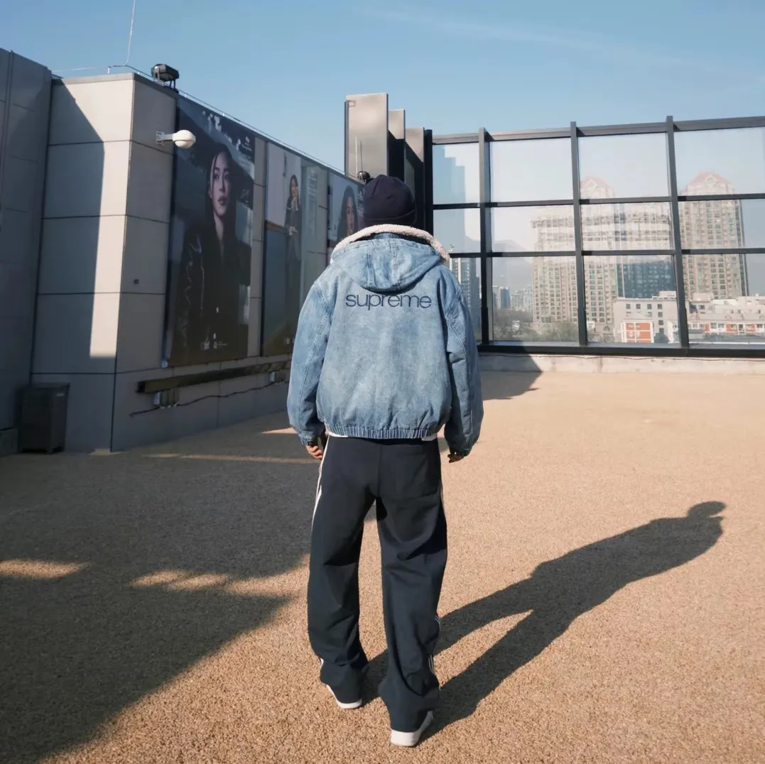 SUP Faux Shearling Lined Bomber Jacket - SUP0073 - Image 16