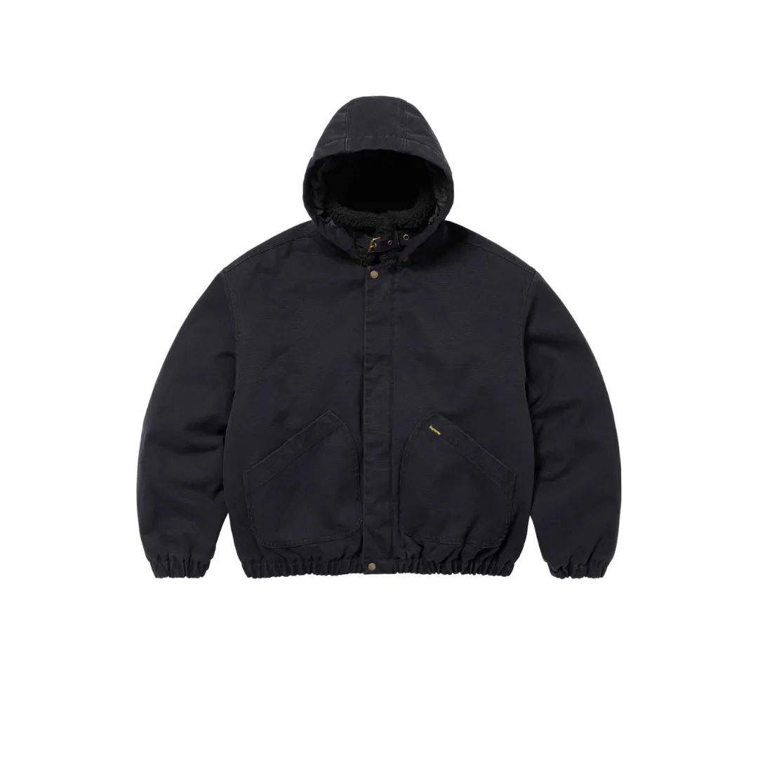 SUP Faux Shearling Lined Bomber Jacket - SUP0073 - Image 8