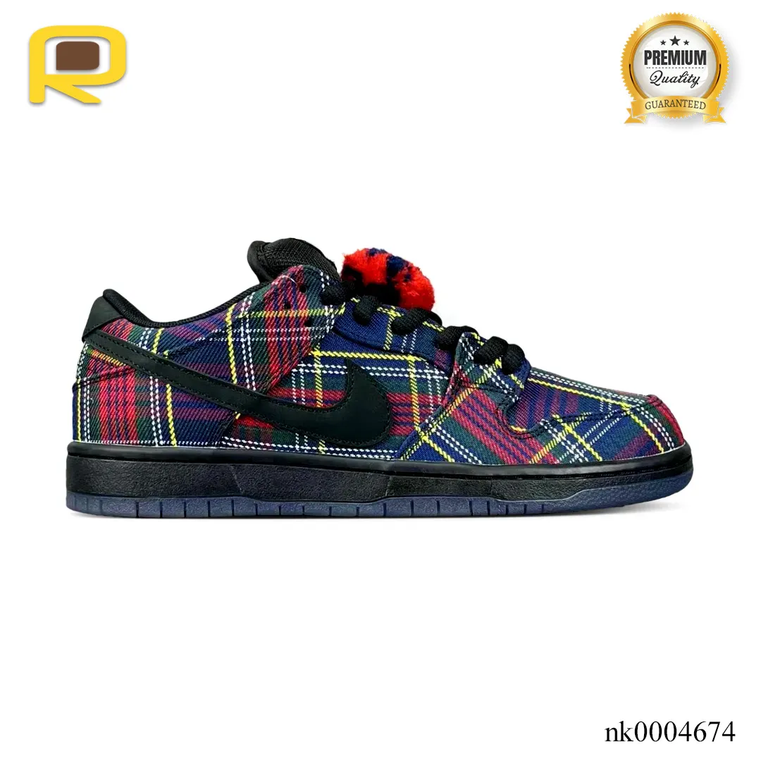 Nardwuar x Dunk Low SB Pro Tartan Shoes Sneakers - nk0004674
