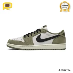Alternative view of AJ 1 Low OG Medium Olive (2026) Shoes Sneakers – nk0004774
