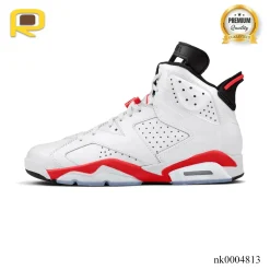 Alternative view of AJ 6 White Infrared Shoes Sneaker - nk0004813