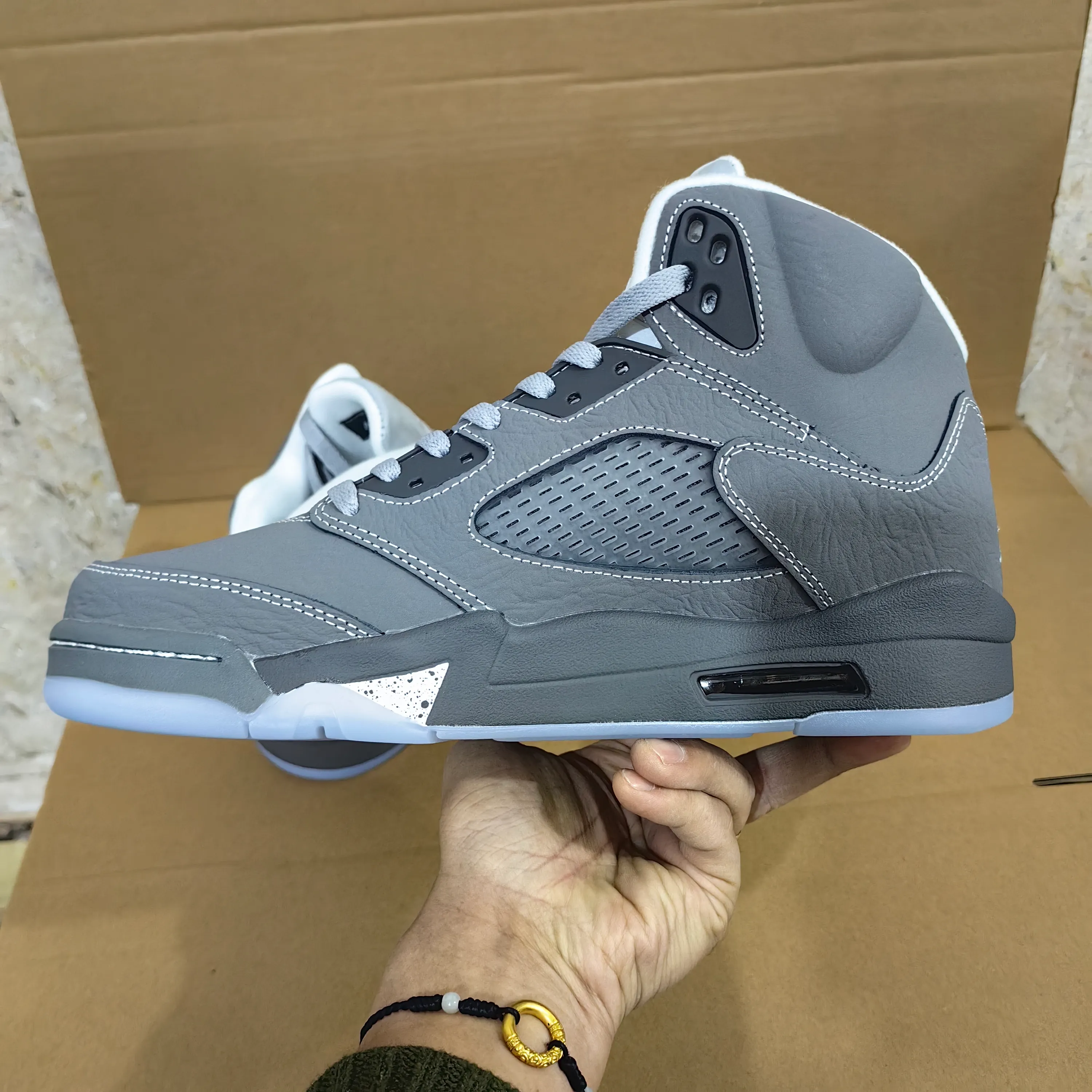 AJ 5 Wolf Grey (2026) Shoes Sneakers - nk0004821 - Image 7