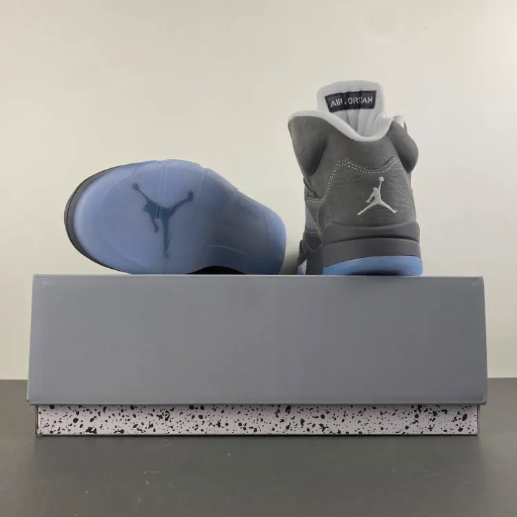 AJ 5 Wolf Grey (2026) Shoes Sneakers - nk0004821 - Image 15