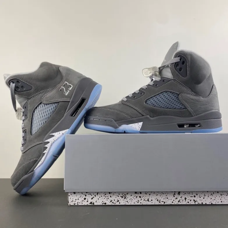 AJ 5 Wolf Grey (2026) Shoes Sneakers - nk0004821 - Image 16