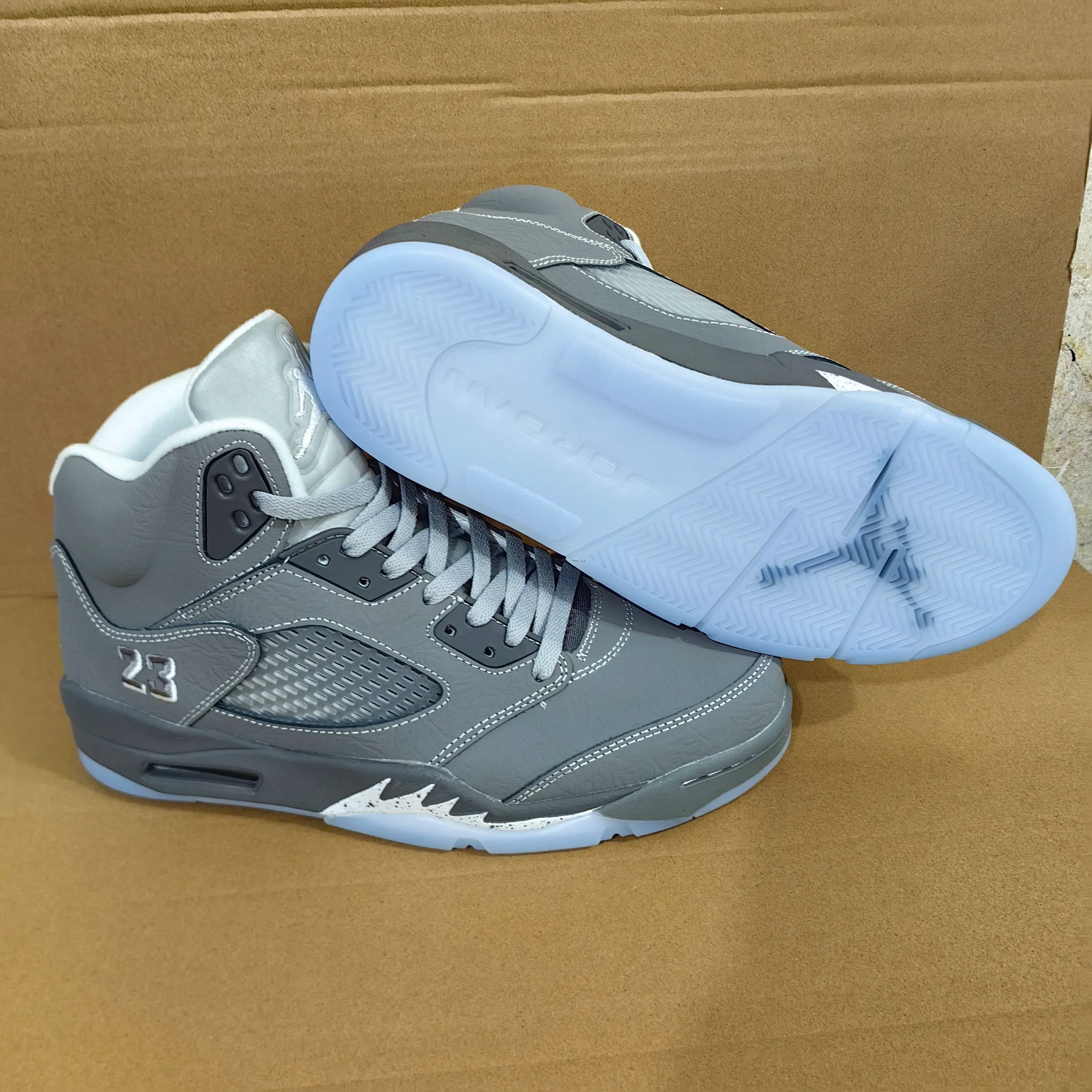 AJ 5 Wolf Grey (2026) Shoes Sneakers - nk0004821 - Image 13