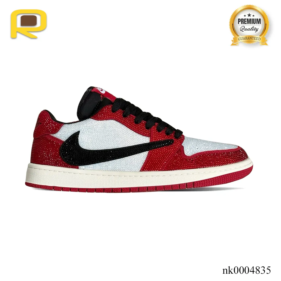 AJ 1 Low Chicago Crystal Shoes Sneakers – nk0004835