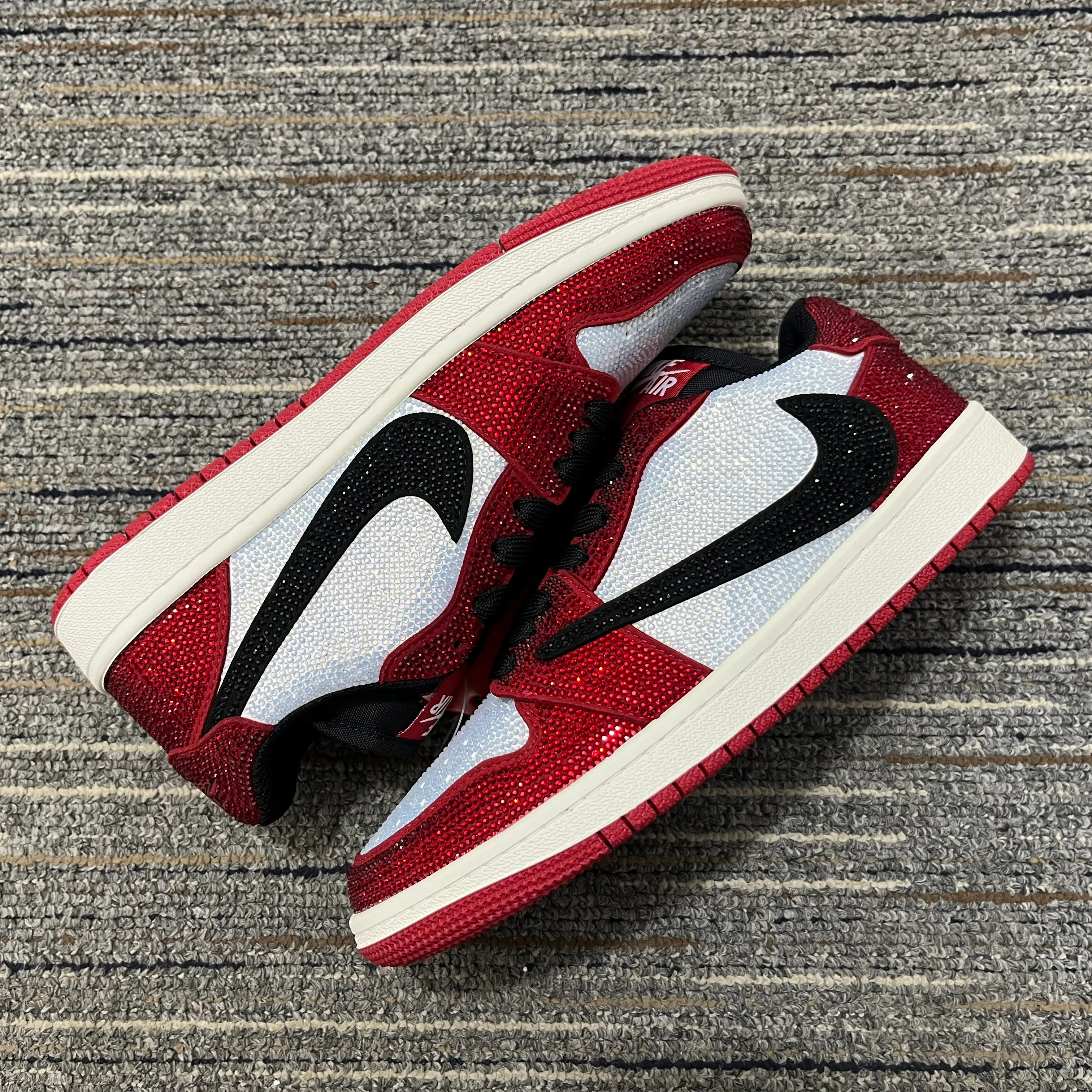 AJ 1 Low Chicago Crystal Shoes Sneakers – nk0004835 - Image 9