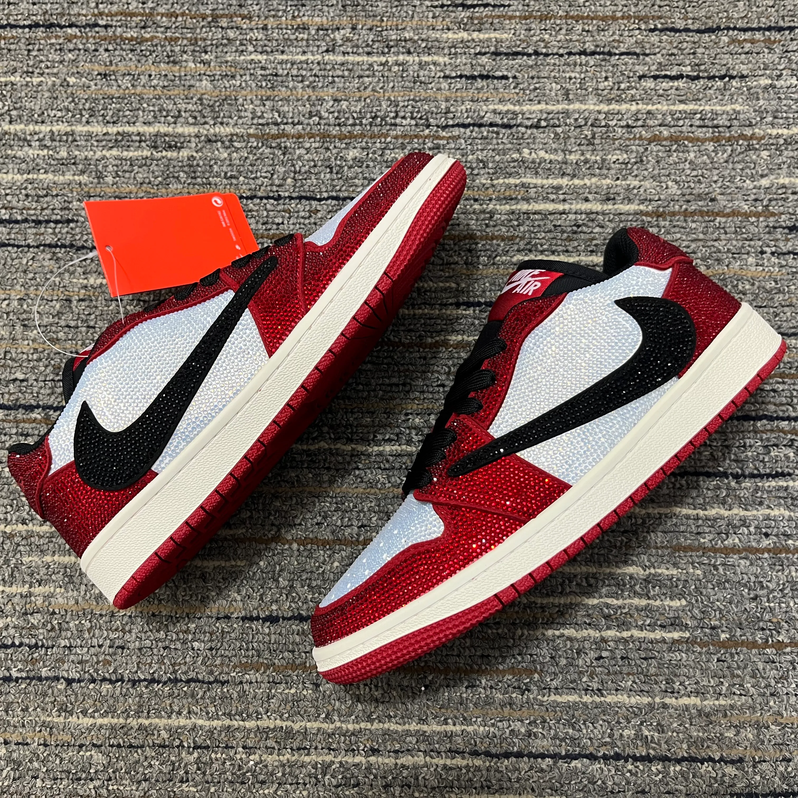 AJ 1 Low Chicago Crystal Shoes Sneakers – nk0004835 - Image 4