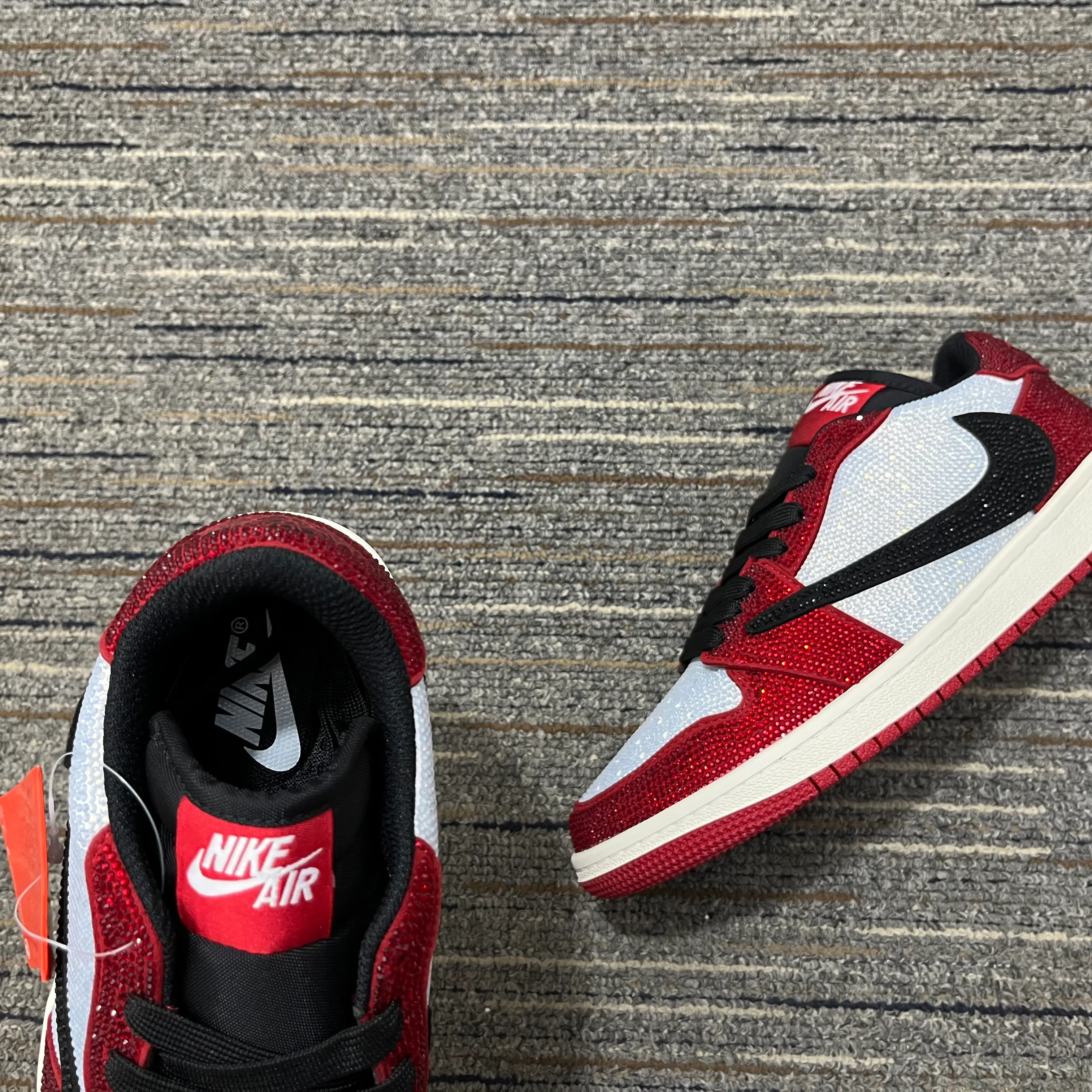 AJ 1 Low Chicago Crystal Shoes Sneakers – nk0004835 - Image 6