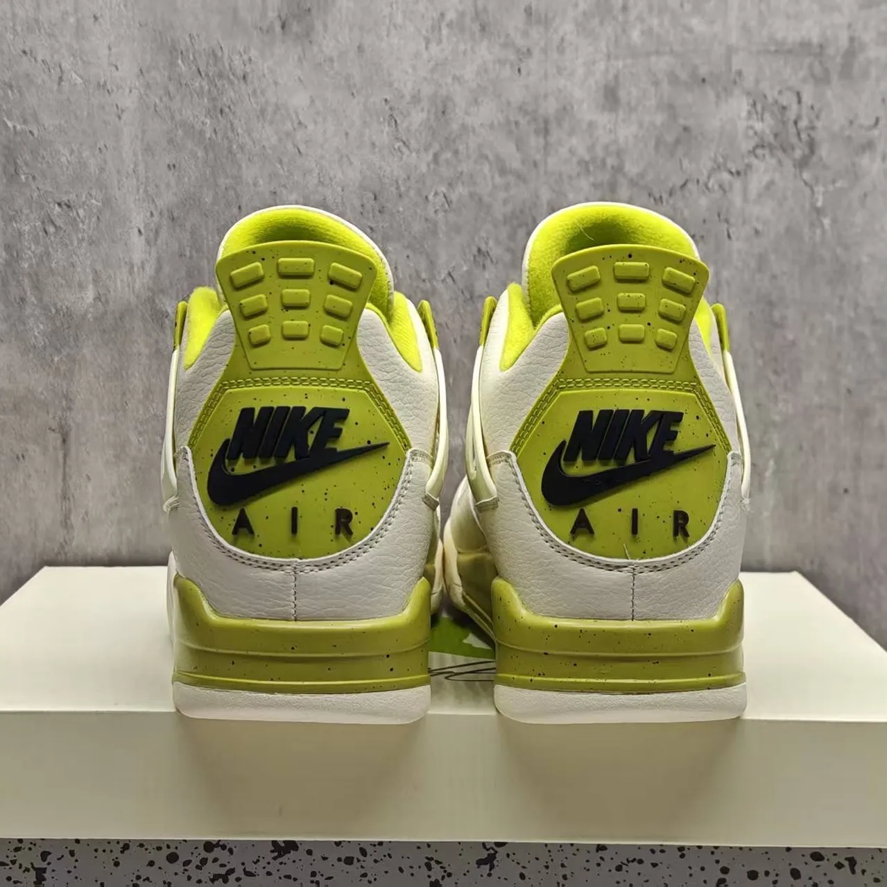 J.Balvin x AJ 4 OG Lemonade Shoes Sneakers - nk0004879 - Image 9