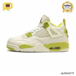 Alternative view of J.Balvin x AJ 4 OG Lemonade Shoes Sneakers - nk0004879