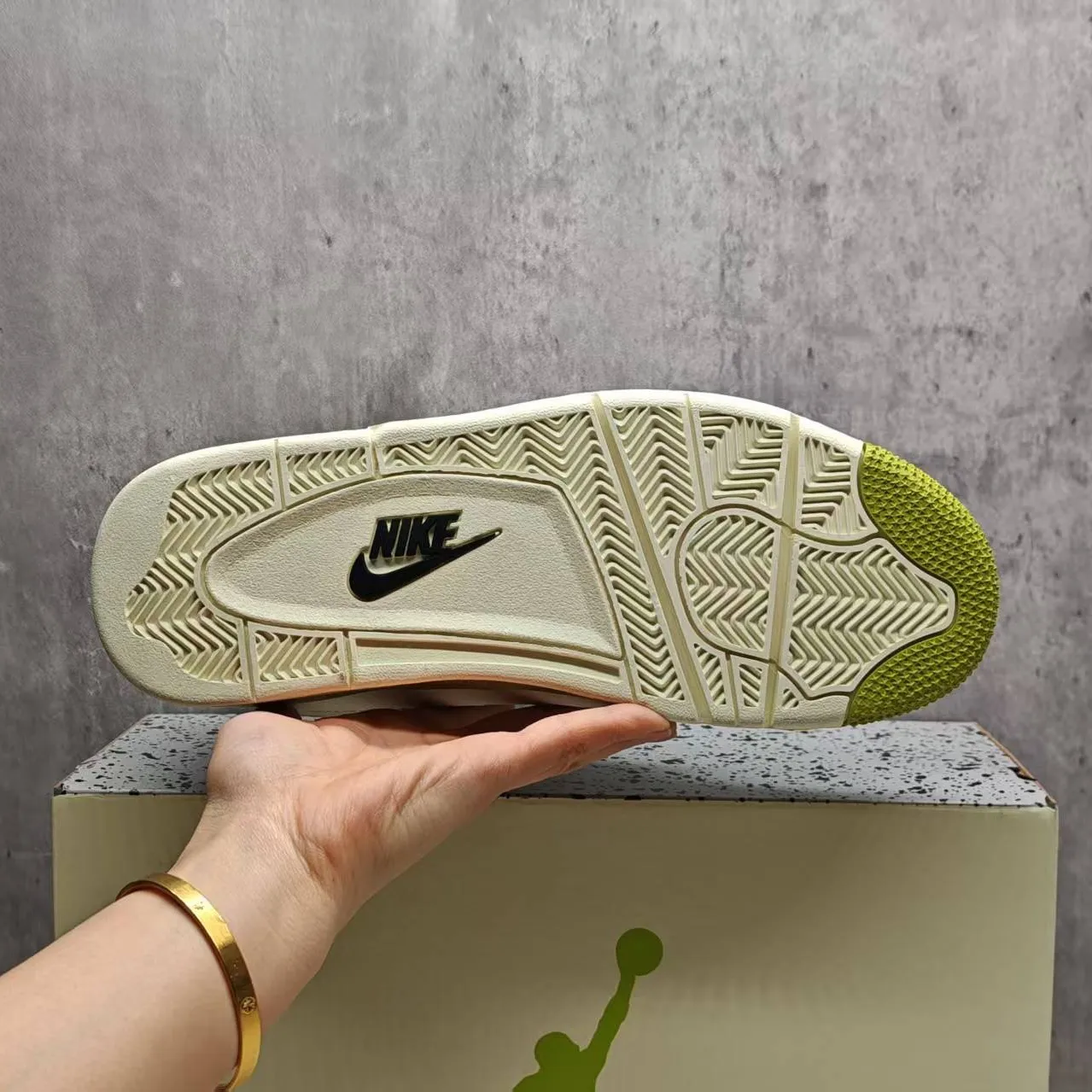 J.Balvin x AJ 4 OG Lemonade Shoes Sneakers - nk0004879 - Image 11