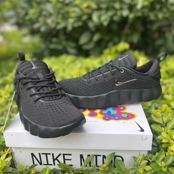 NK Mind 002 Black Hyper Crimson Shoes Sneakers - nk0004881 - Image 12