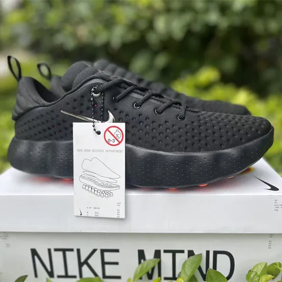 NK Mind 002 Black Hyper Crimson Shoes Sneakers - nk0004881 - Image 13