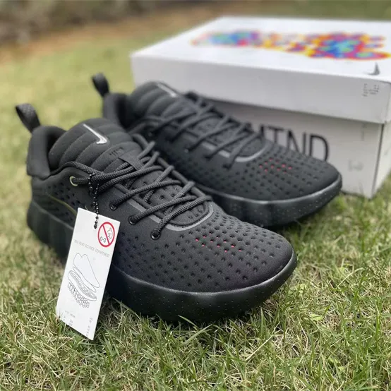 NK Mind 002 Black Hyper Crimson Shoes Sneakers - nk0004881 - Image 7