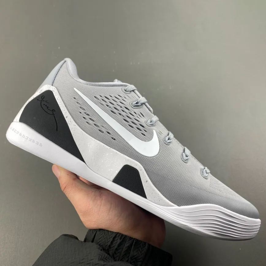Kobe 9 EM Low Protro TB Wolf Grey Shoes Sneakers – nk0004898 - Image 6