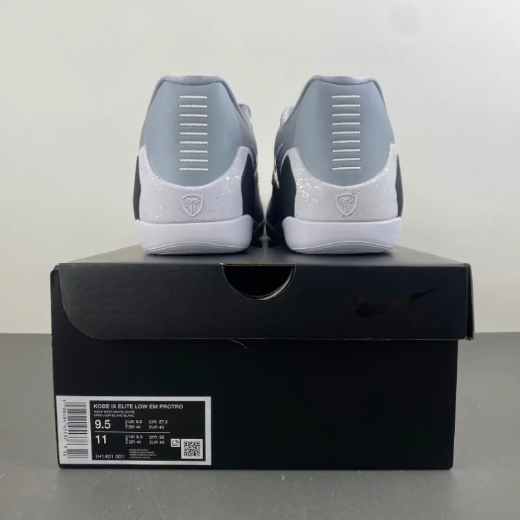 Kobe 9 EM Low Protro TB Wolf Grey Shoes Sneakers – nk0004898 - Image 11