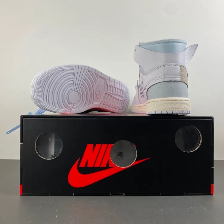 Virgil Abloh Archive x AJ 1 High OG 'Alaska' Shoes Sneakers – nk0004931 - Image 10