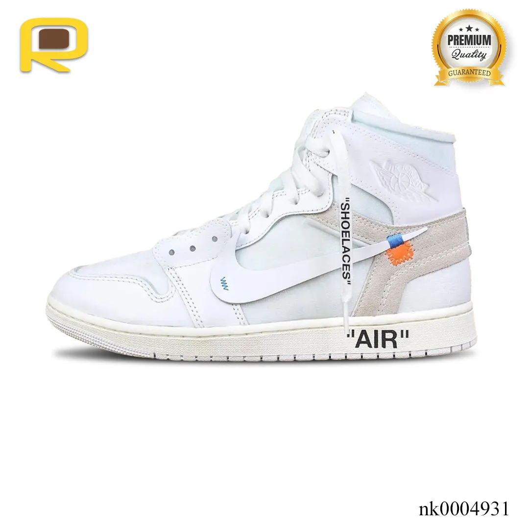 Virgil Abloh Archive x AJ 1 High OG 'Alaska' Shoes Sneakers – nk0004931 - Image 2