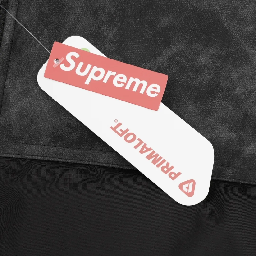 SUP Leather Yoke Puffer Jacket - SUP0115 - Image 6