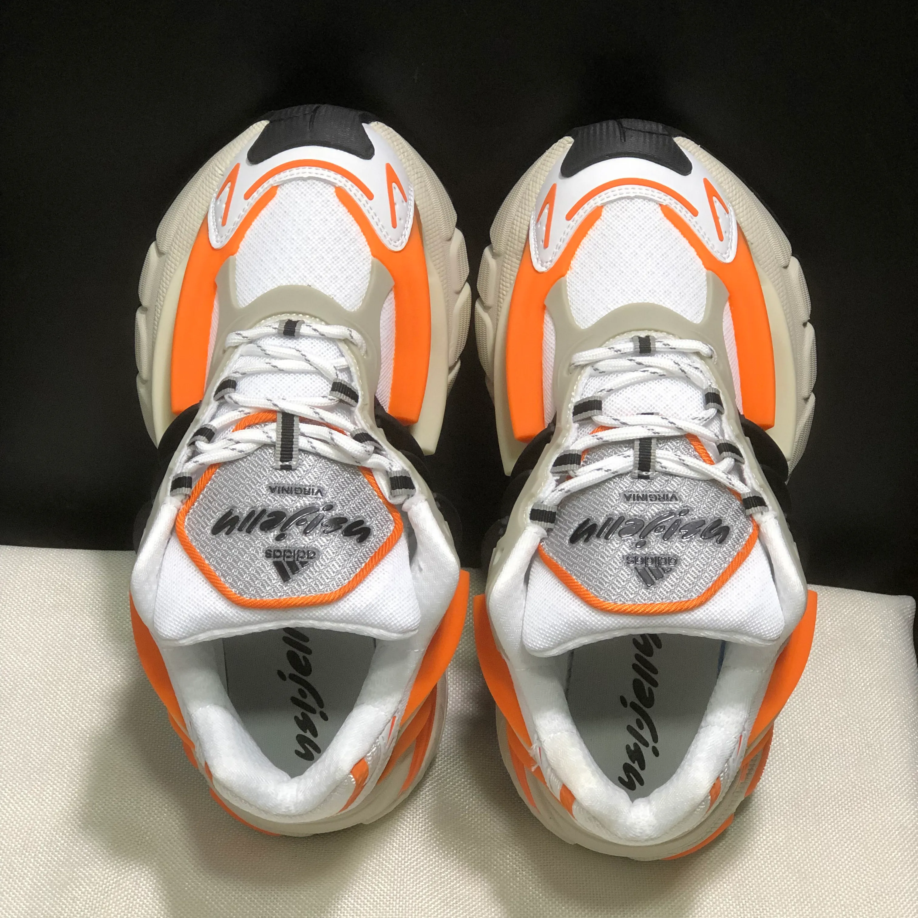 Pharrell x AD Adistar Jellyfish 'Focus Olive Orange' Shoes Sneakers - nk0004965 - Image 7