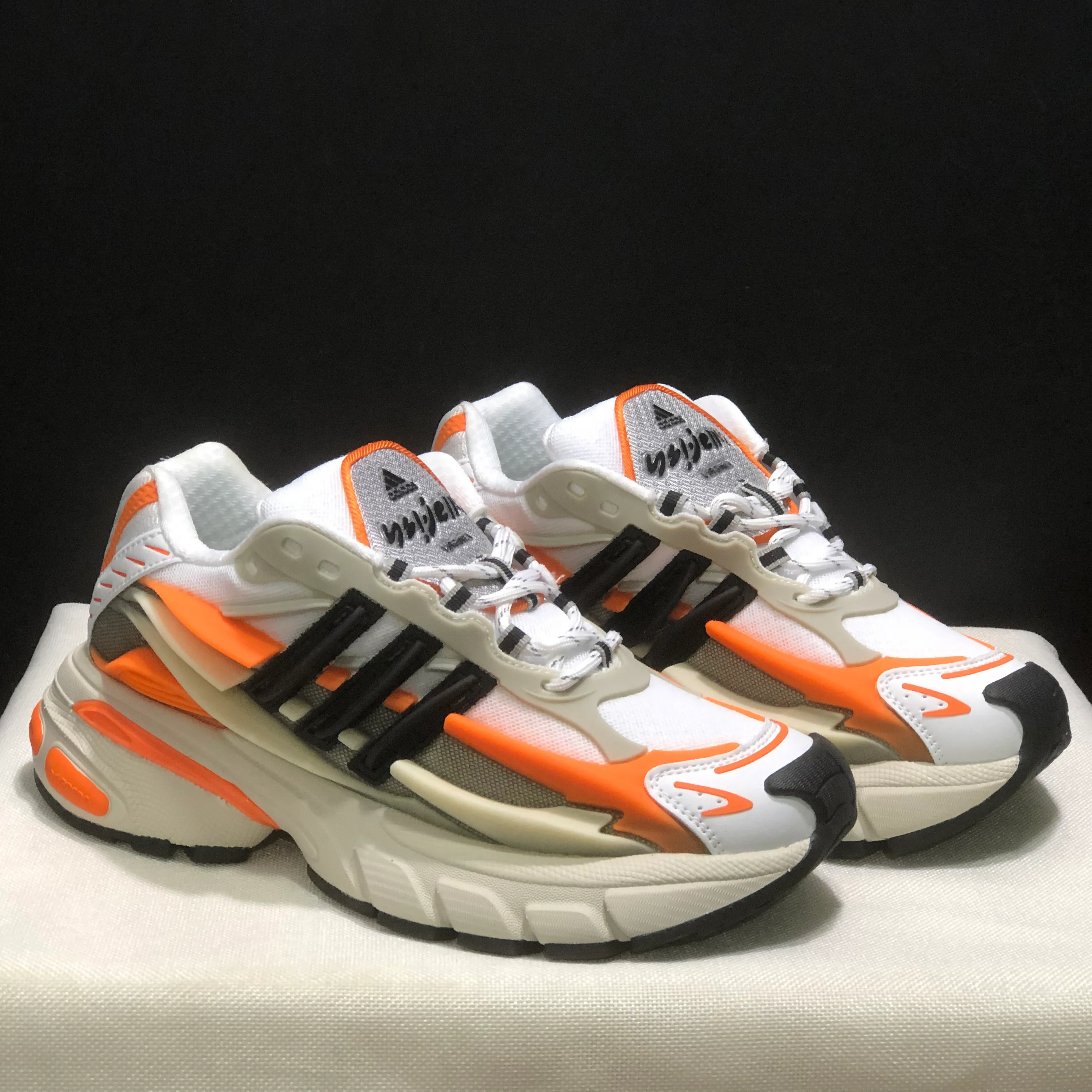 Pharrell x AD Adistar Jellyfish 'Focus Olive Orange' Shoes Sneakers - nk0004965 - Image 9