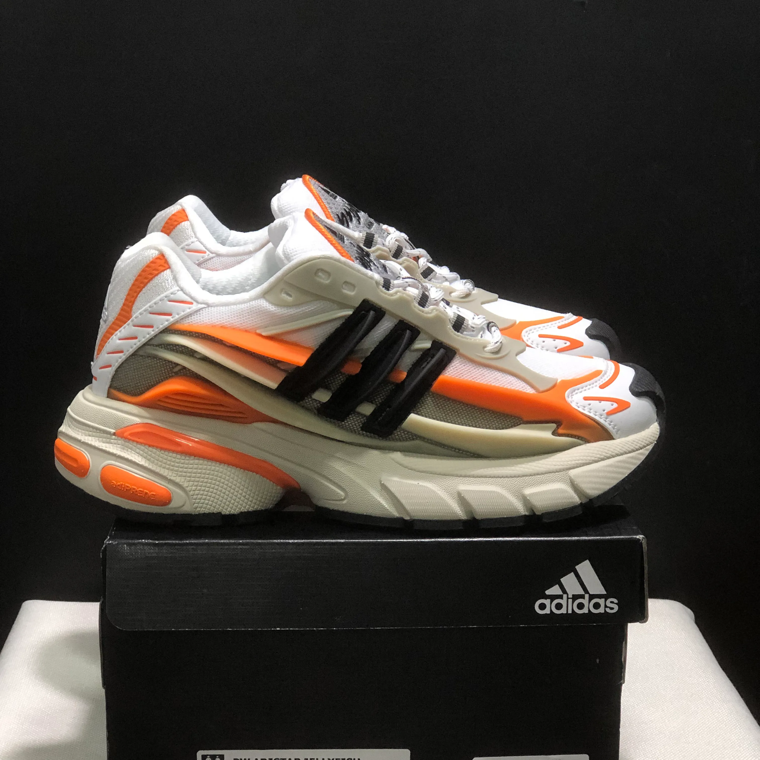 Pharrell x AD Adistar Jellyfish 'Focus Olive Orange' Shoes Sneakers - nk0004965 - Image 10