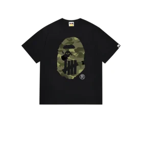BAPE x UNDFTD Green Camo T-Shirt - BAP0019