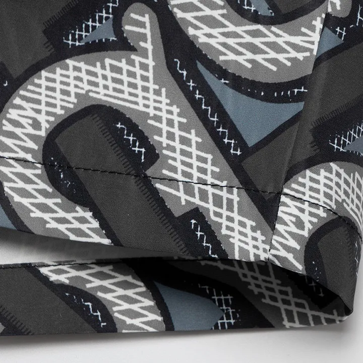 BUR Monogram Shorts - BUR0040 - Image 4