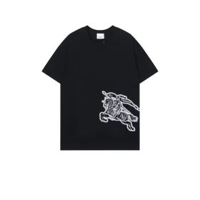 BUR Logo Printed Cotton T-Shirt - BUR0065