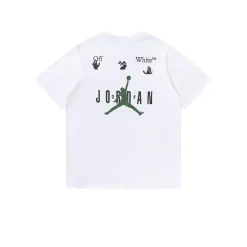 Alternative view of OW x Jordan Cotton T-Shirt - OW0010
