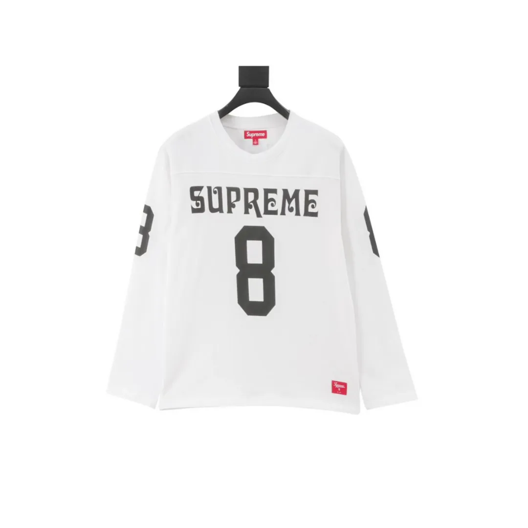 SUP SS25 Affiliated LS Football Sweater - SUP0125
