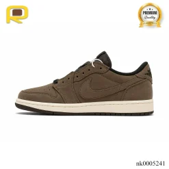 Alternative view of Travis Scott's AJ 1 Low "Mocha" Shoes Sneakers - nk0005241