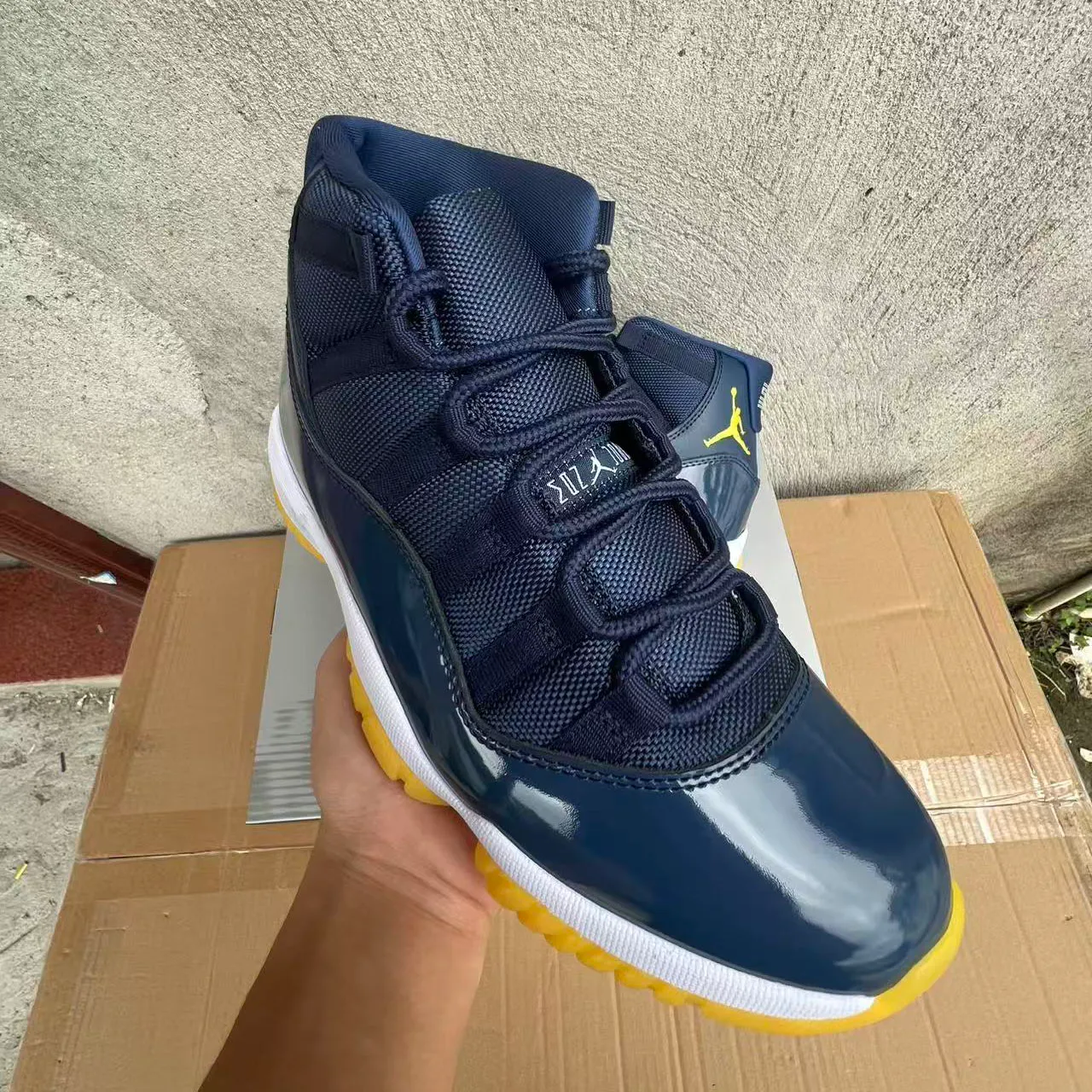 AJ 11 PE Michigan Shoes Sneakers – nk0005265 - Image 5