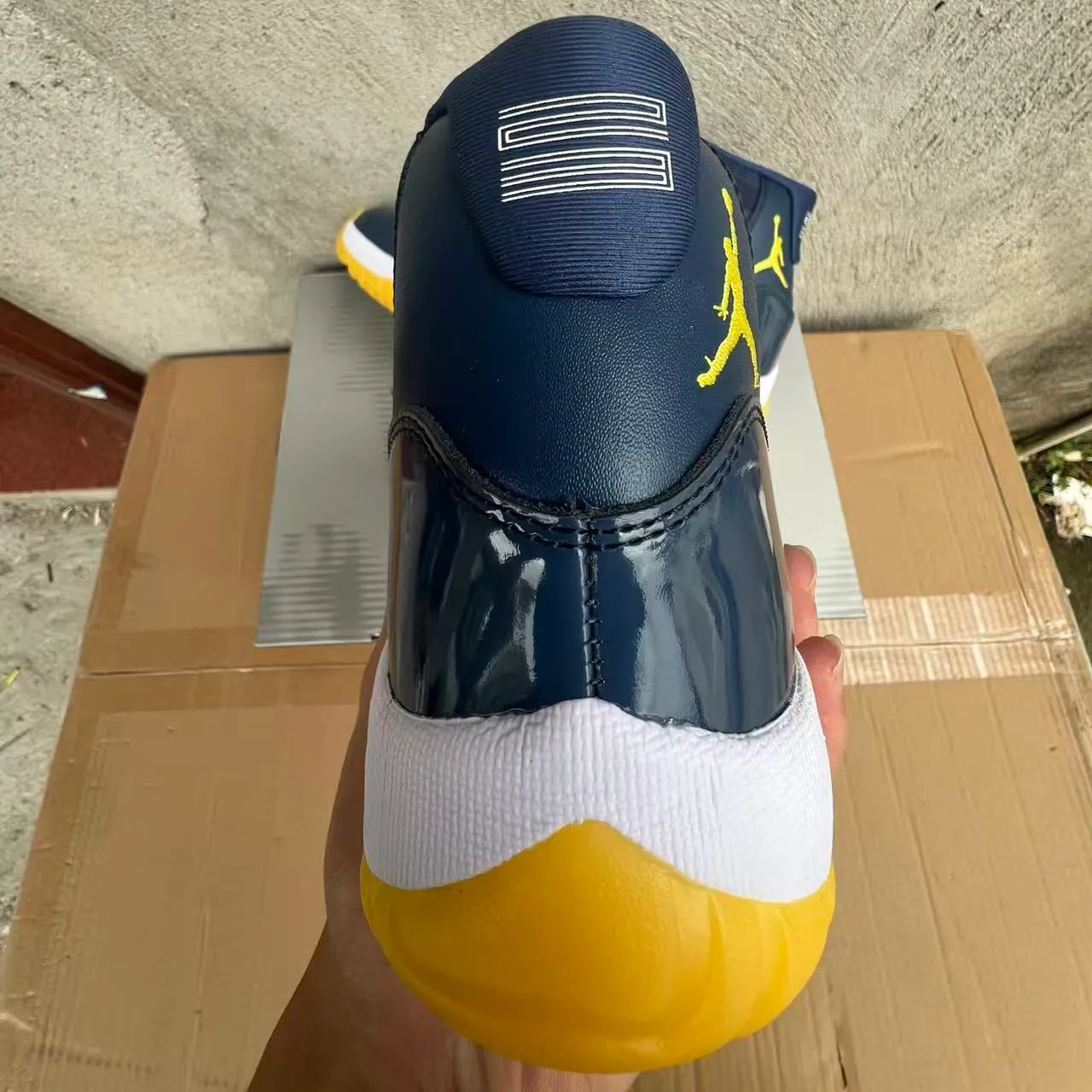 AJ 11 PE Michigan Shoes Sneakers – nk0005265 - Image 7