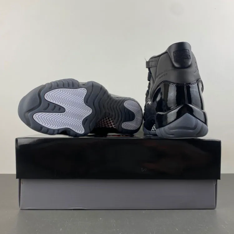 Comme des Garçons x AJ 11 “Black" Shoes Sneakers – nk0005268 - Image 5