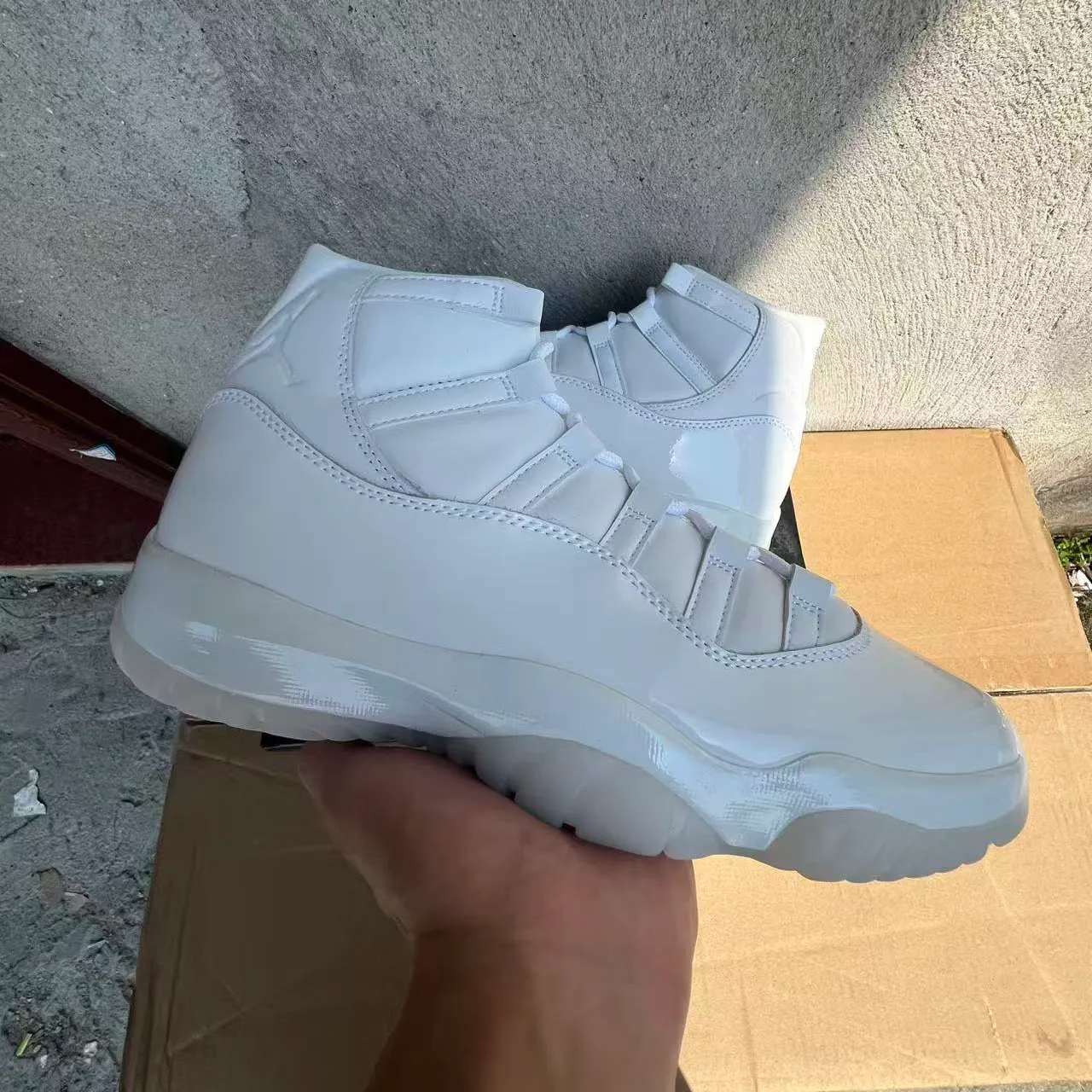 AJ 11 Retro Comme des Garçons Homme Plus White (2026) Shoes Sneakers – nk0005277 - Image 3