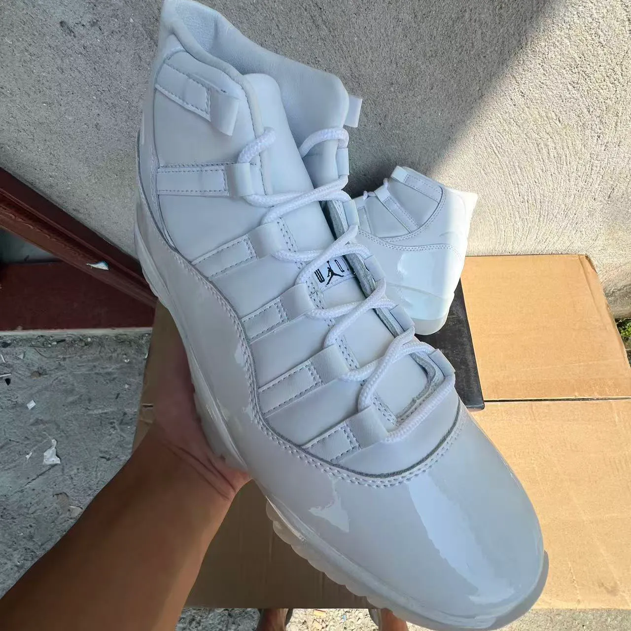 AJ 11 Retro Comme des Garçons Homme Plus White (2026) Shoes Sneakers – nk0005277 - Image 4