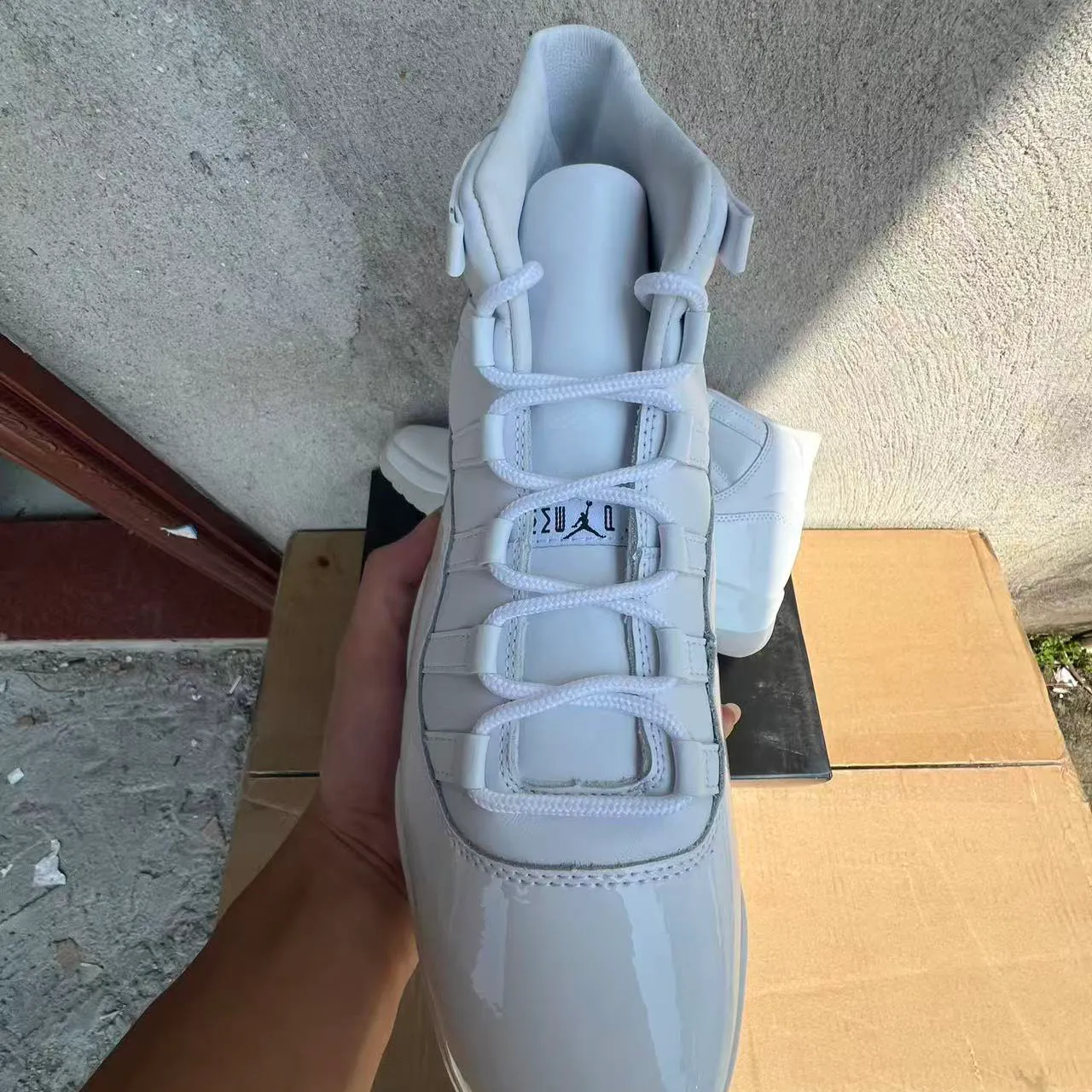 AJ 11 Retro Comme des Garçons Homme Plus White (2026) Shoes Sneakers – nk0005277 - Image 5