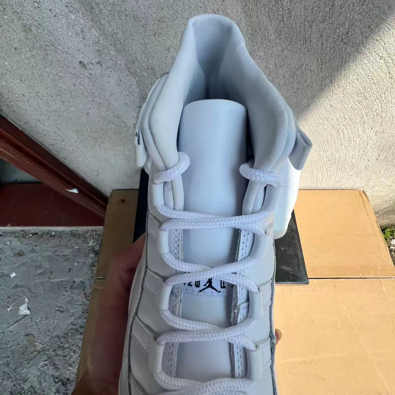 AJ 11 Retro Comme des Garçons Homme Plus White (2026) Shoes Sneakers – nk0005277 - Image 6