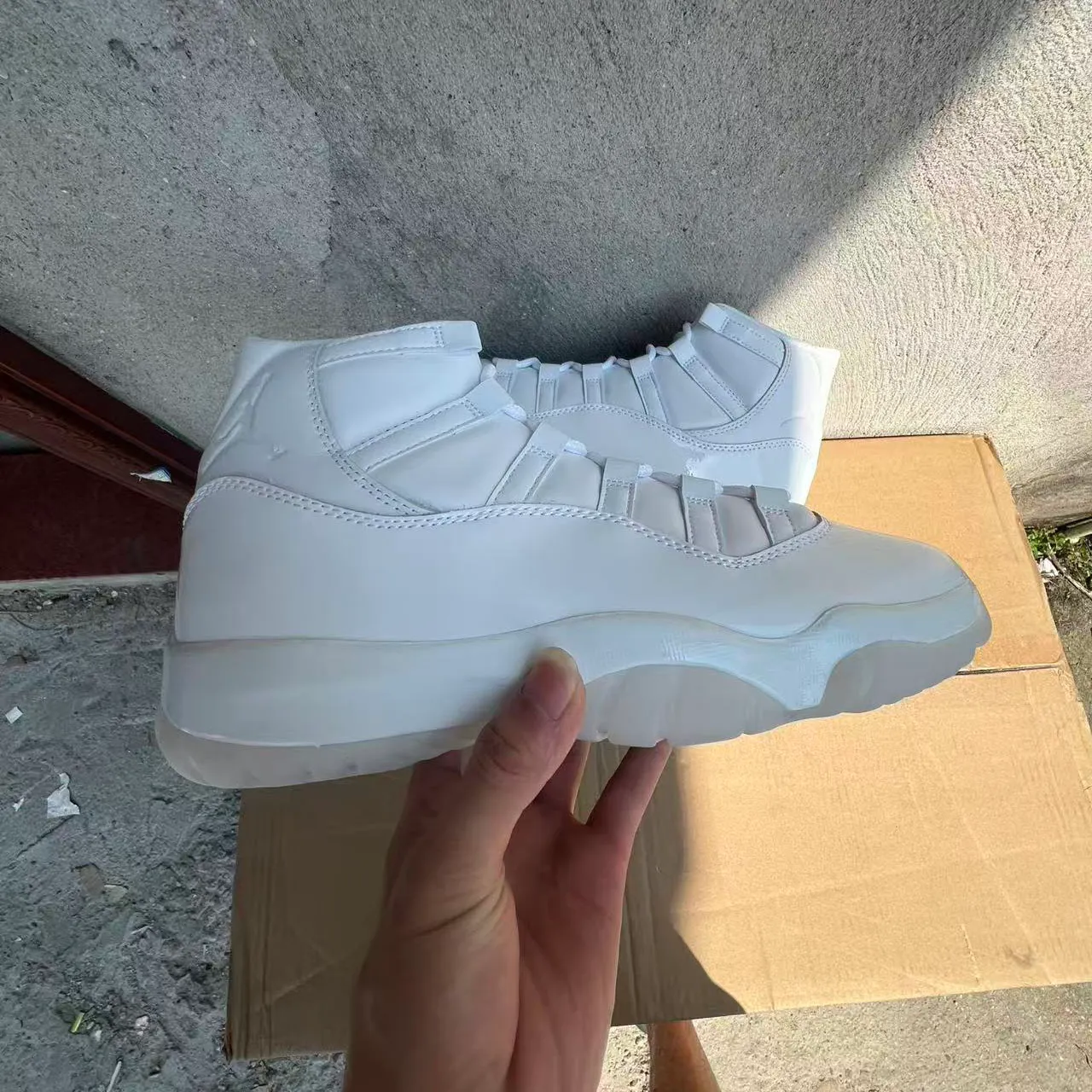 AJ 11 Retro Comme des Garçons Homme Plus White (2026) Shoes Sneakers – nk0005277 - Image 9