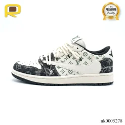 Alternative view of Travis Scott x AJ 1 Low x Louis Vuitton Shoes Sneakers – nk0005278